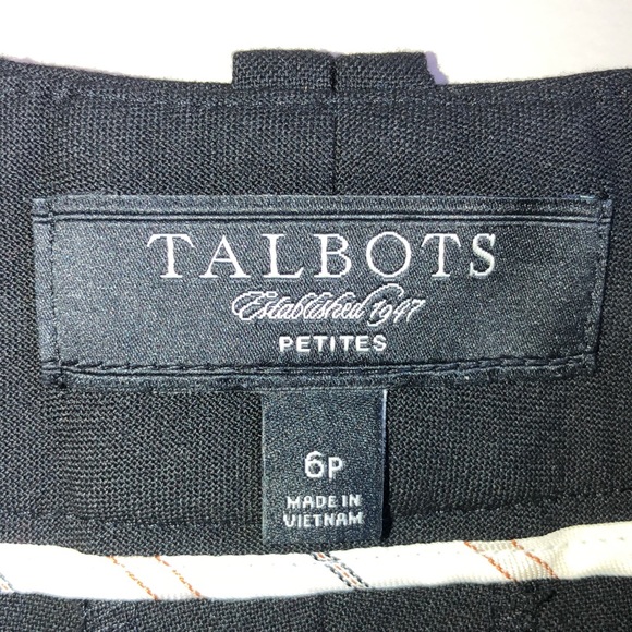 Talbots Signature Boot Trousers - size 6P - Picture 7 of 8